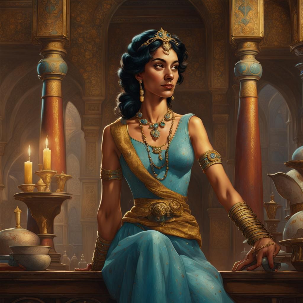 Princess Jasmine - AI Generated Artwork - NightCafe Creator