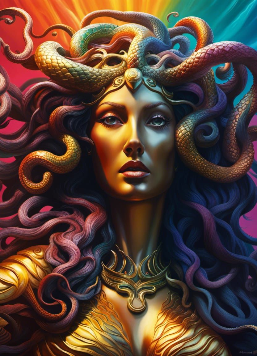 Medusa 1 - AI Generated Artwork - NightCafe Creator