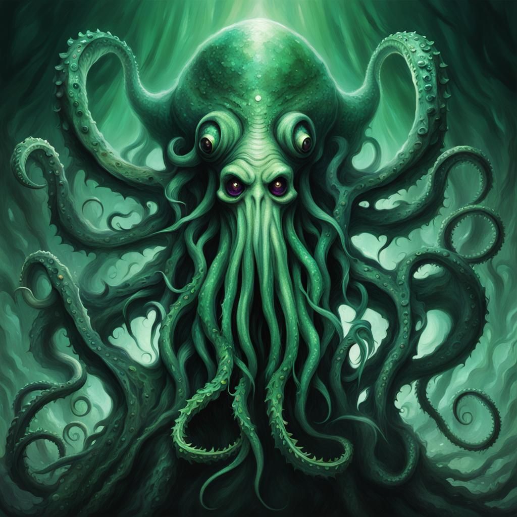 Cthulu tentacles - AI Generated Artwork - NightCafe Creator