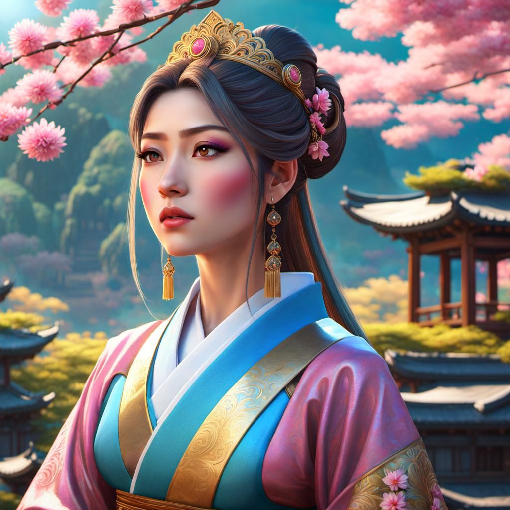 japanese-princess-ai-generated-artwork-nightcafe-creator