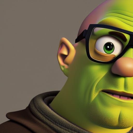 walter white but as shrek