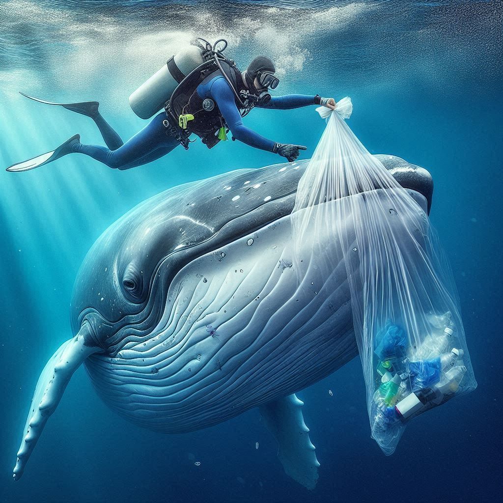 Save Our Seas...based on today's news about a whale letting ...