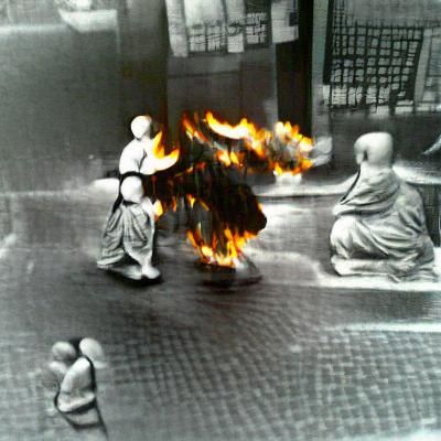 Lessons in self-immolation