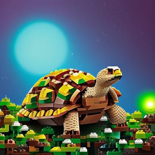 Lego Robe̸̢̹͒̑̓̇̇̌͑͋͝ͅͅo - AI Generated Artwork - NightCafe Creator