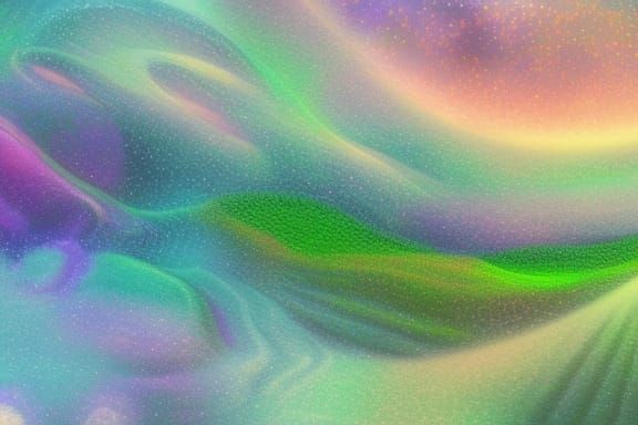Rolling green hills 8k resolution holographic astral cosmic ...