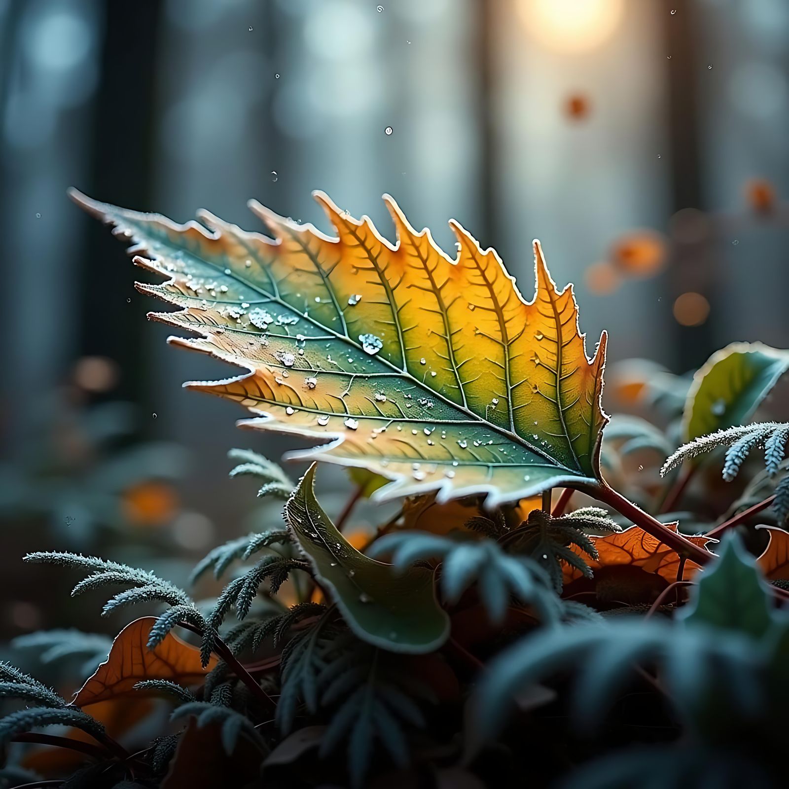 Autumn Leaf  by @JenniferG