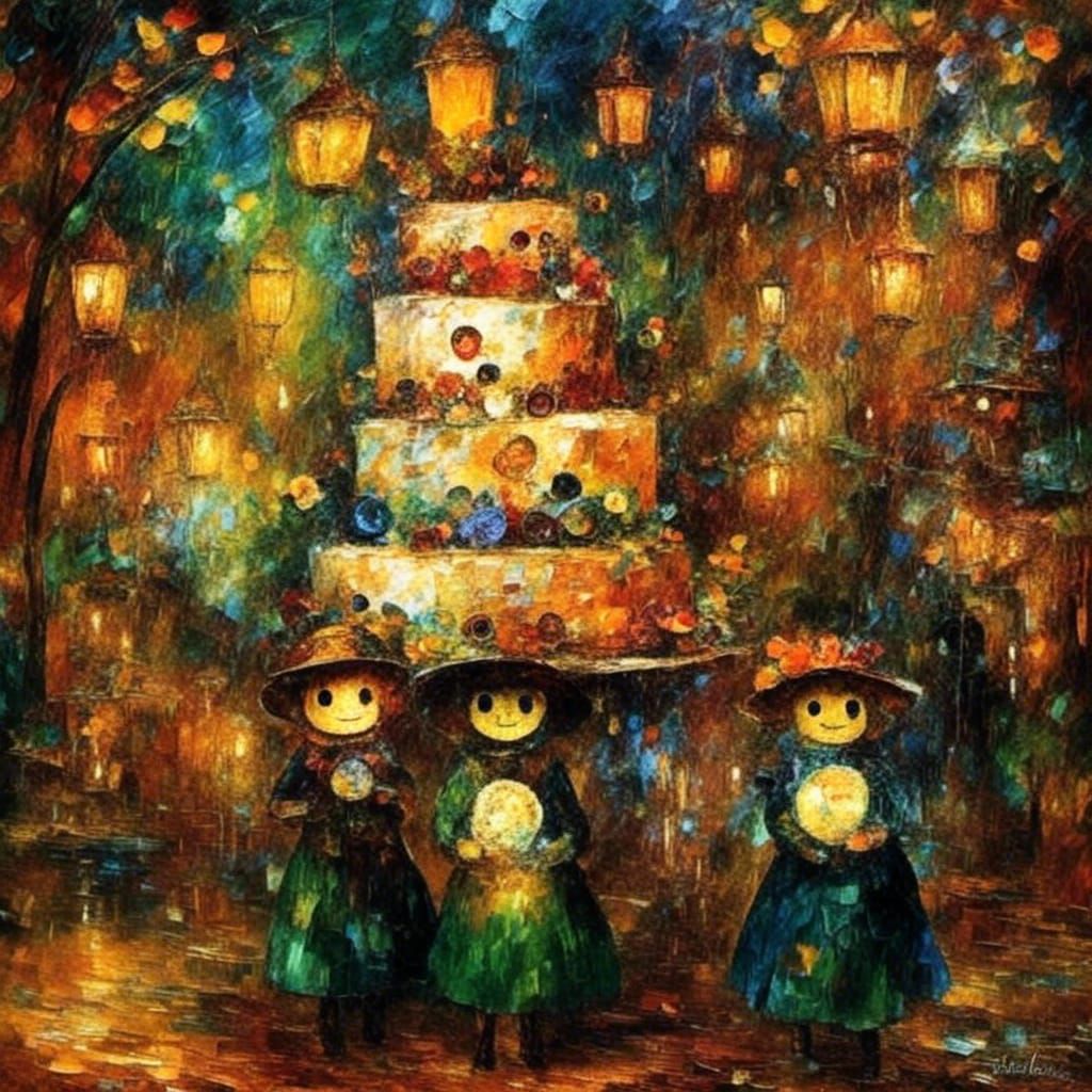 <lora:Rough Diamond:1.0> puppet party 