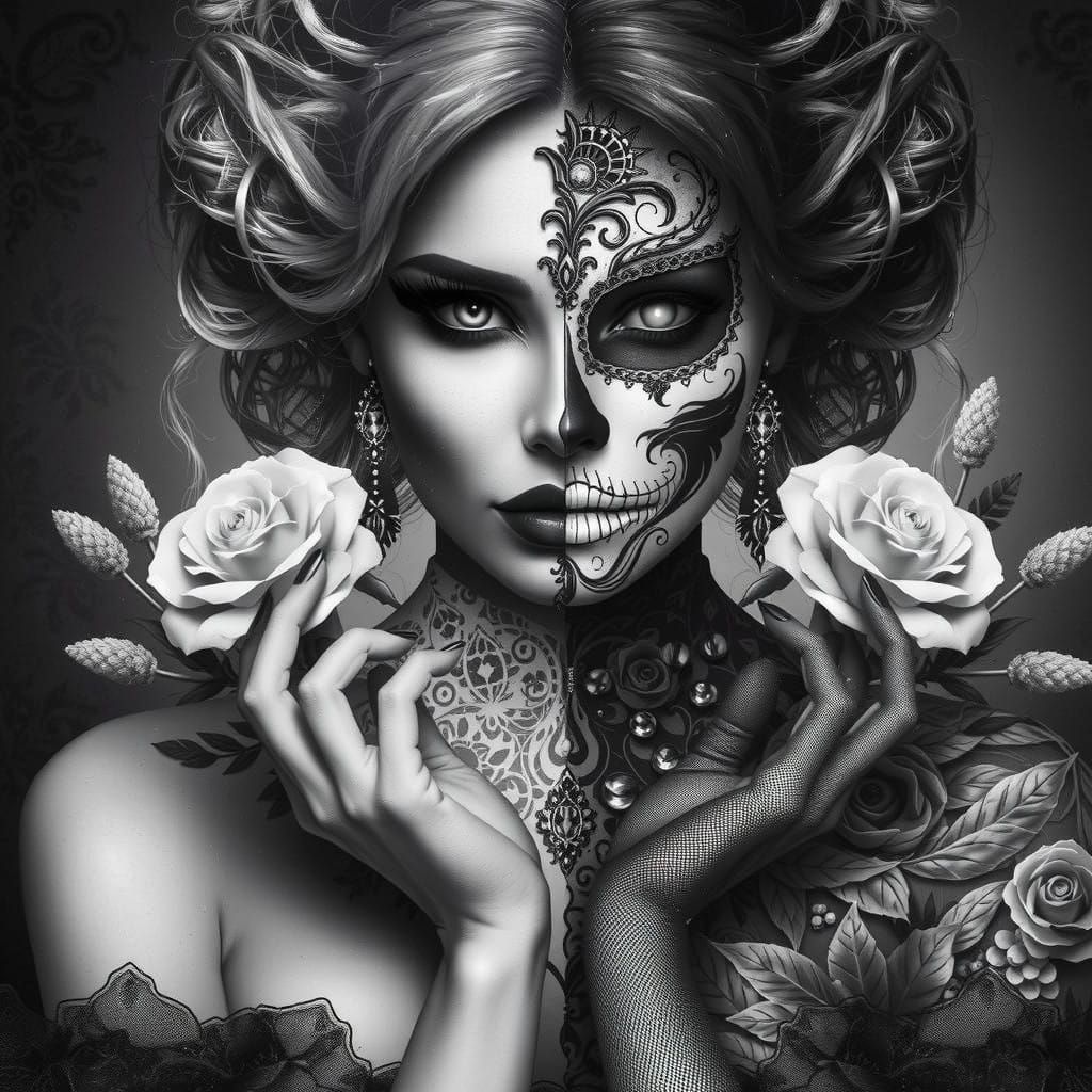 Duality of the Human Soul in Double-Faced Woman