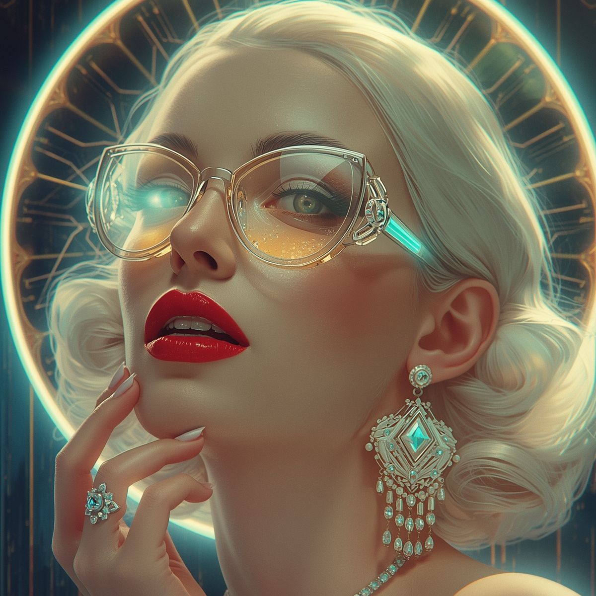 Art Deco fusion - Lumina Deco Muse