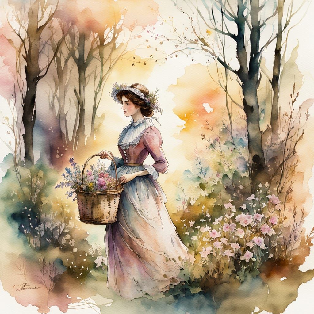 A Victorian touch of the wild   by @Jen