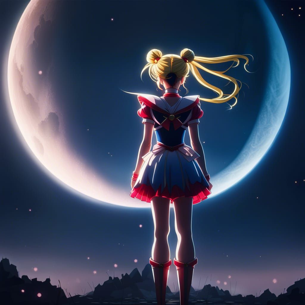 Sailor Moon  by @Emma