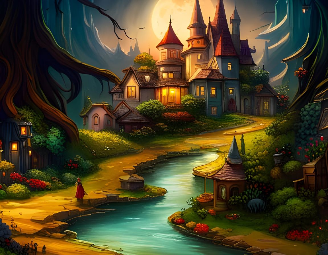 Fairyland - AI Generated Artwork - NightCafe Creator