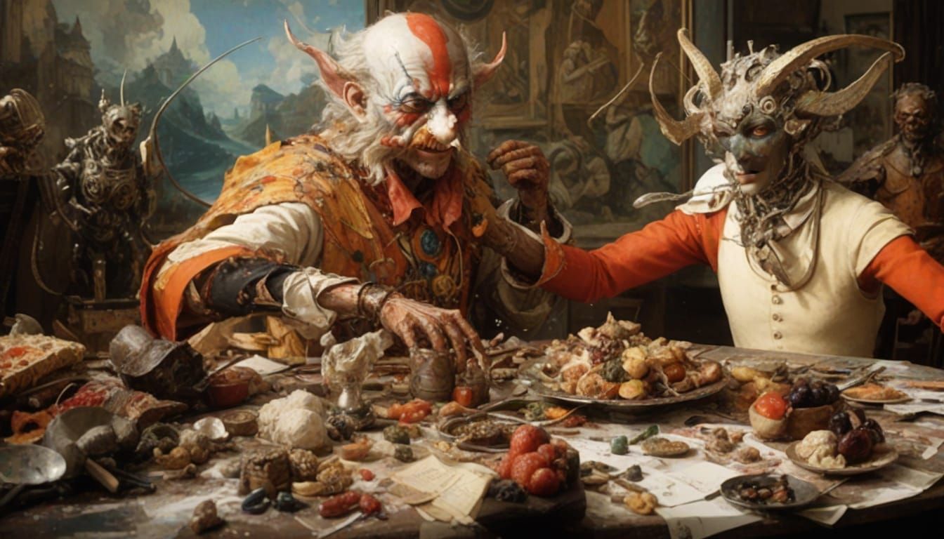 adding mushrooms to his food