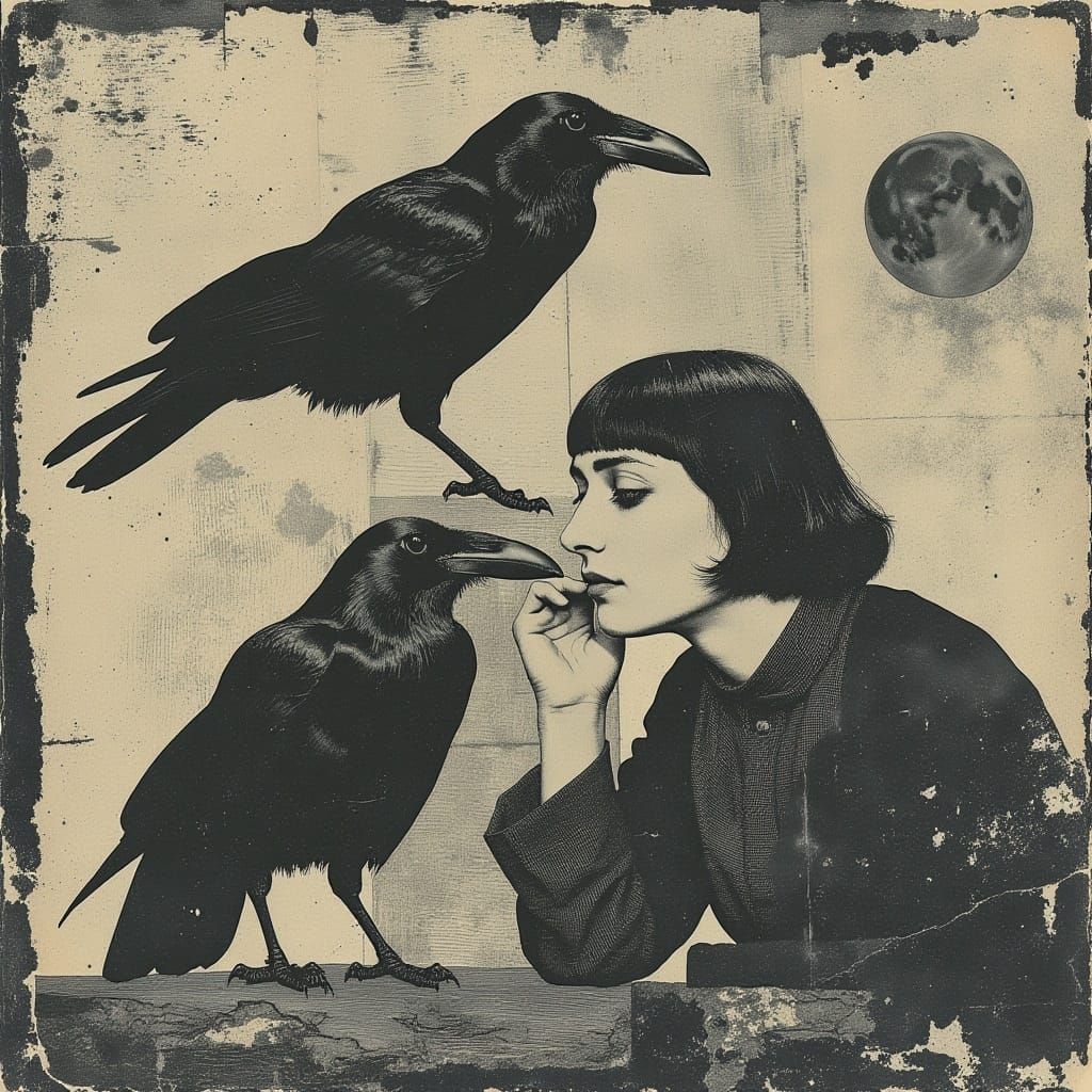 <lora:CorvidiconFlux:1.0> the crows of omen