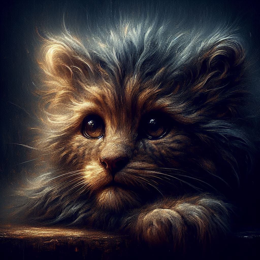 The Sad Lioness