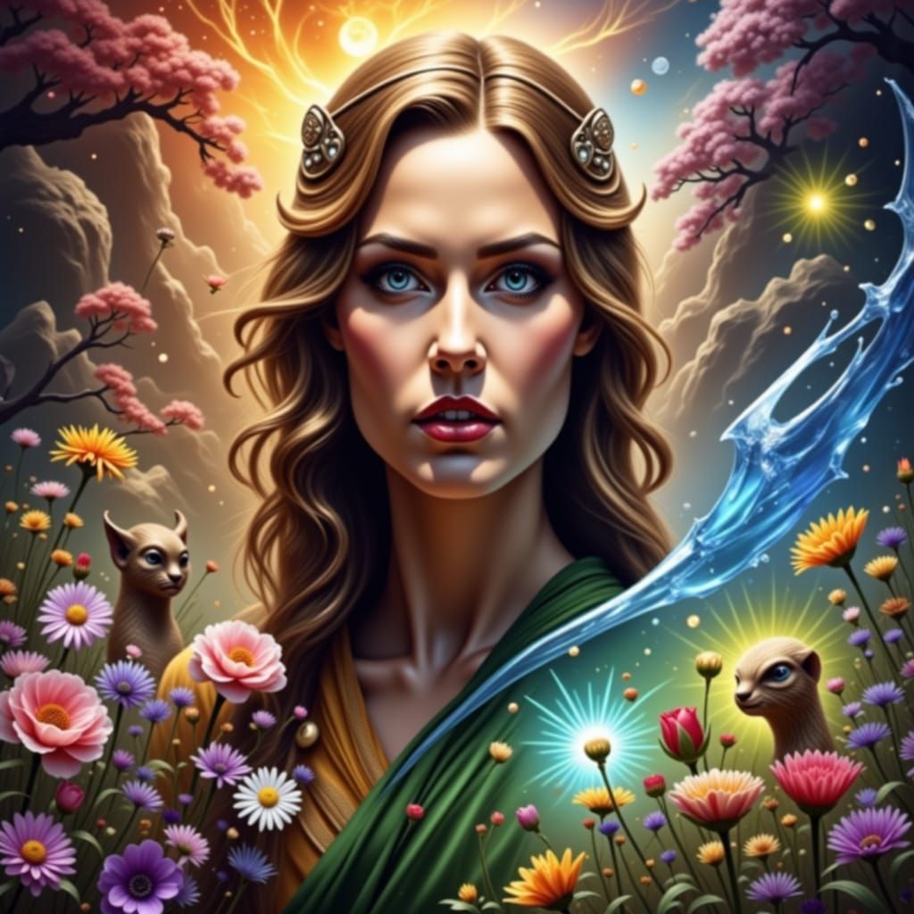 <lora:StyleFlux0002:1.0> 

characters        
   {woman|man|animal|extraterrestrial|plant|mineral|spirit}
   {warrior|mage|thief|priest|barb...