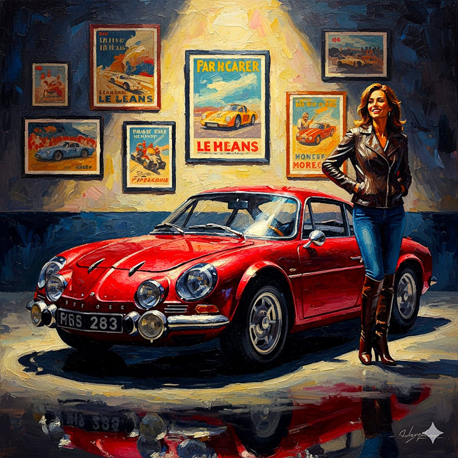 She's a Driver. She Chooses the Alpine!