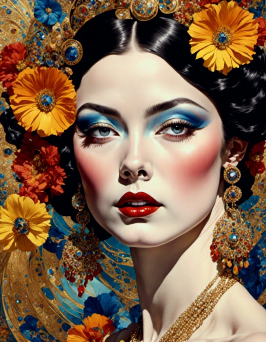 <lora:Boho Psychedelica:1.0> Geisha<lora:Sparkling Collage:1.0><lora:MeinaCafe:1.0>