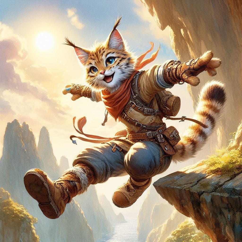 Lyle the "Lynx" on another adventure!