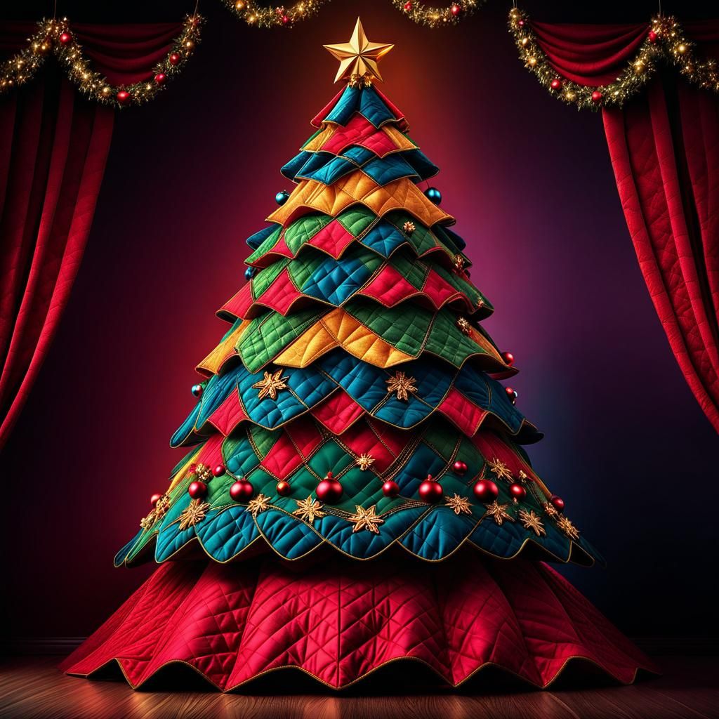 Quilted Christmas Tree