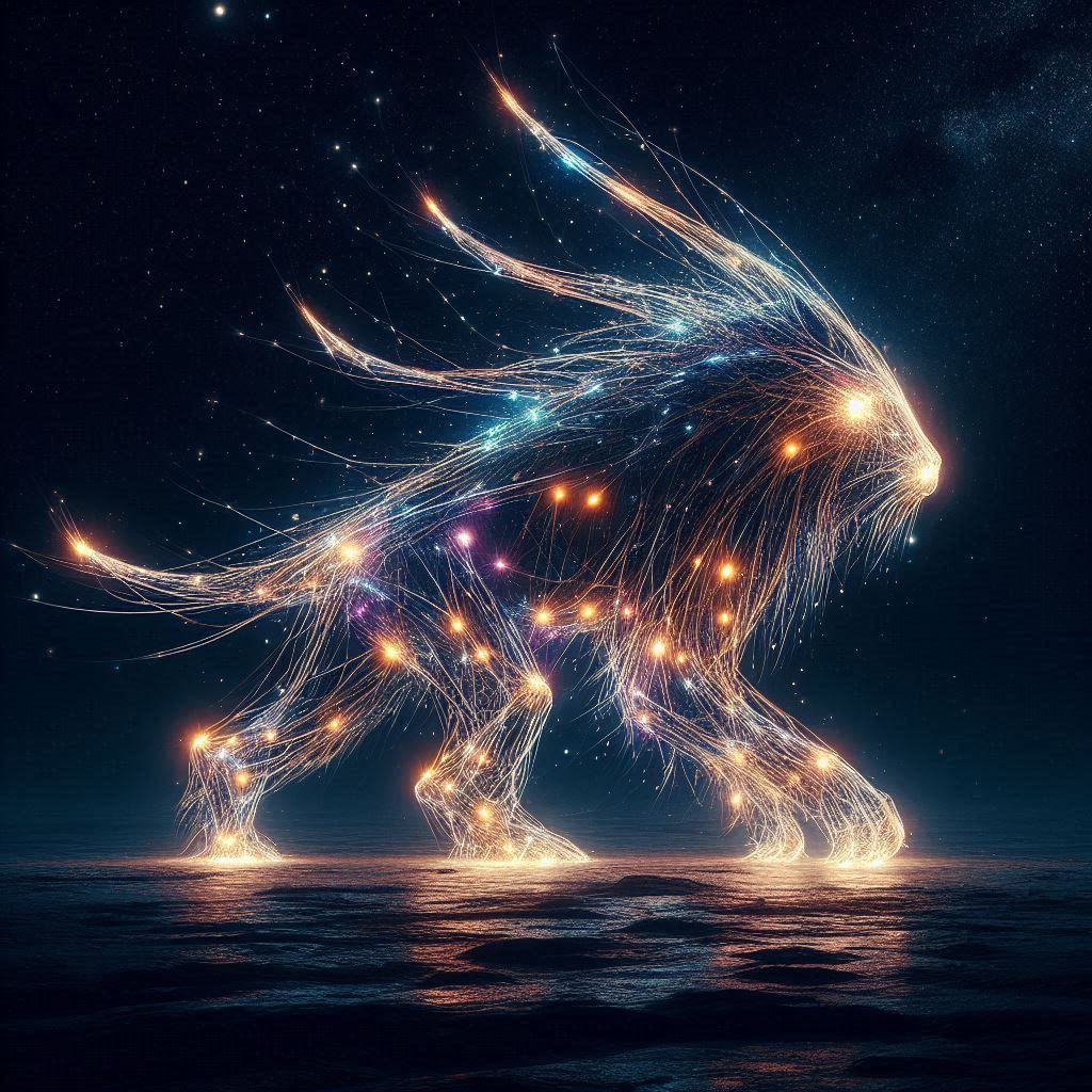 double exposure beautiful fantasy DALL-E 3 portrait landscape..