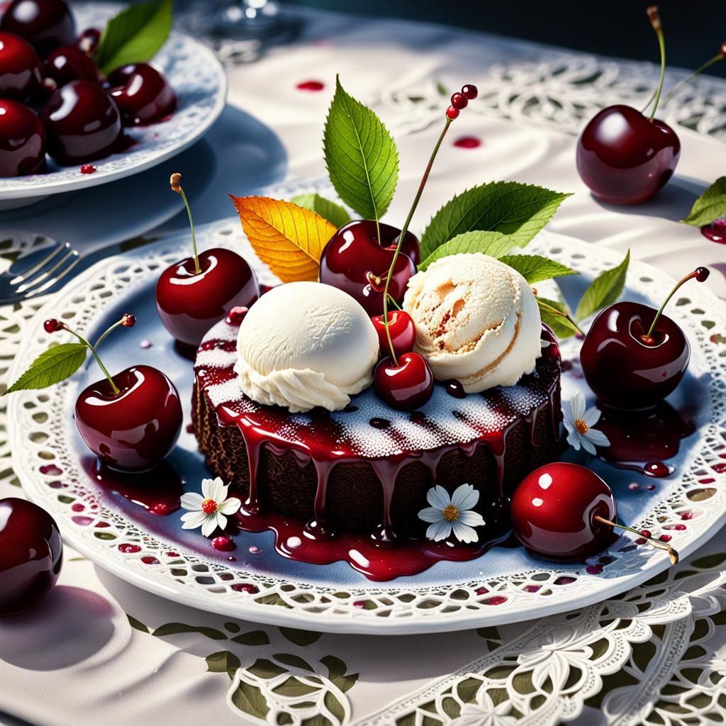 Cherry Delight  by @Skyangel