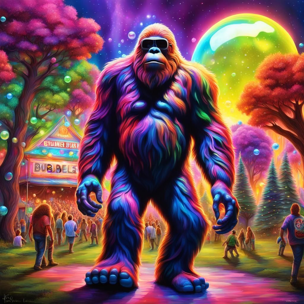 Bigfoot at another Music Festival