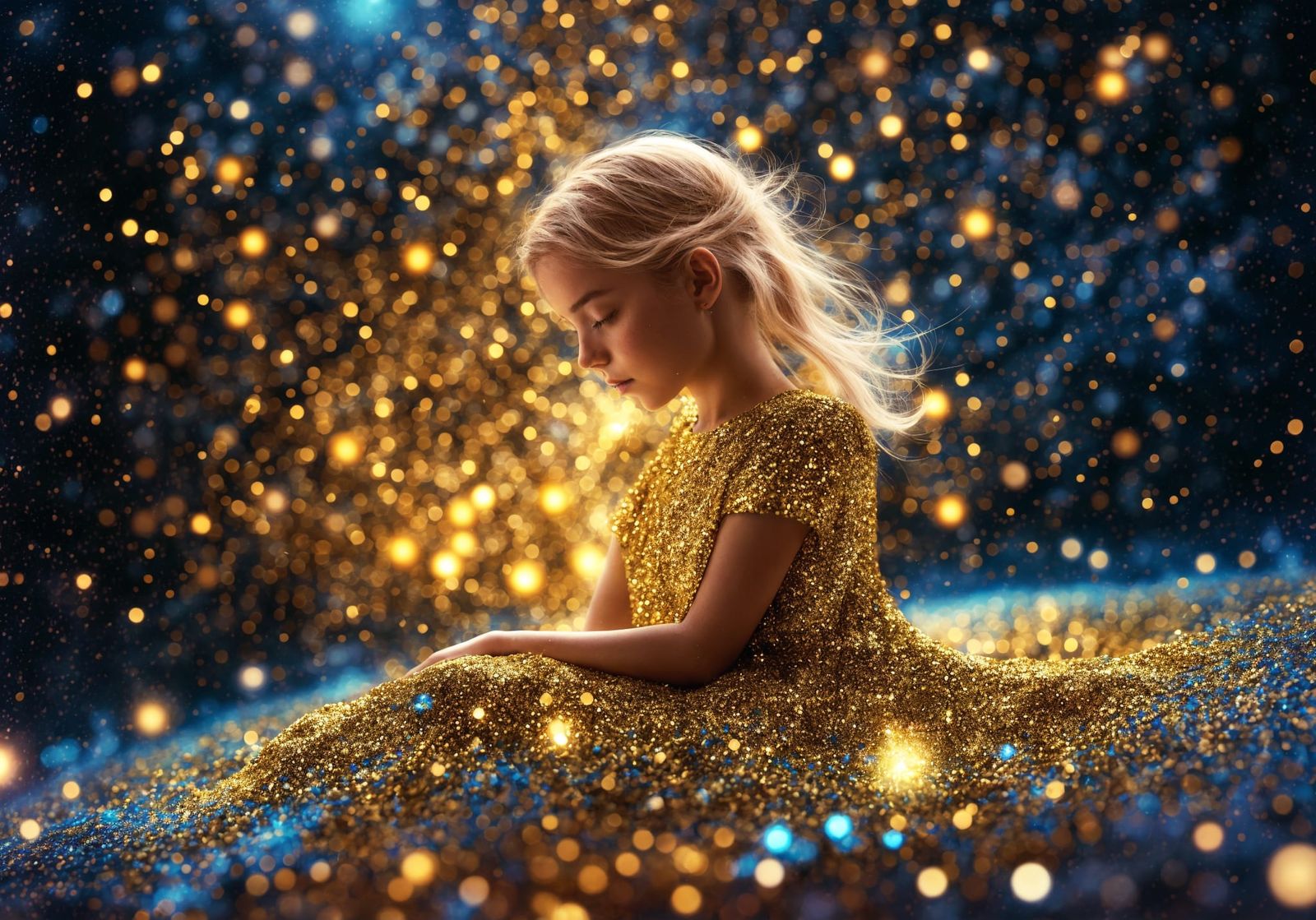 Enhanced glitter girl