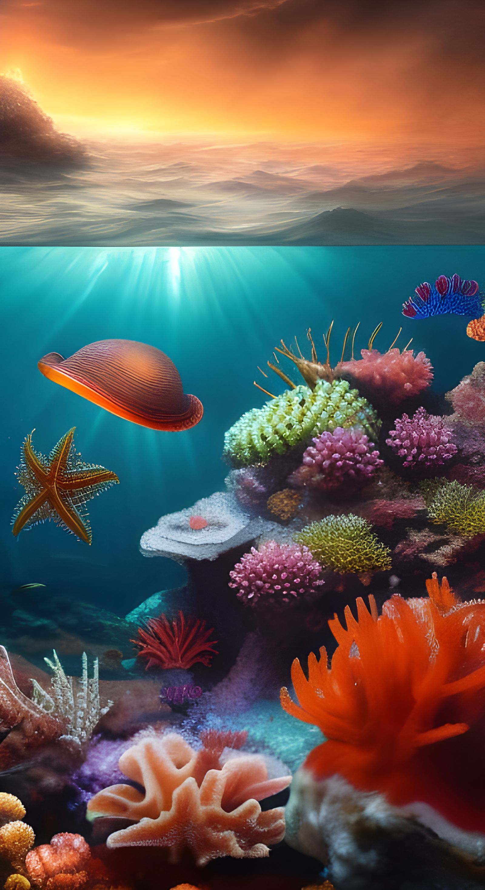 Sealife - AI Generated Artwork - NightCafe Creator