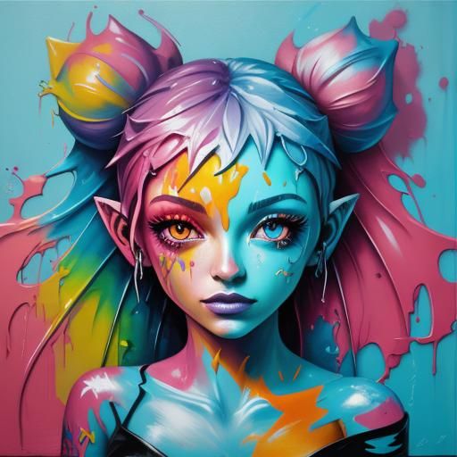 Little fairy girl
