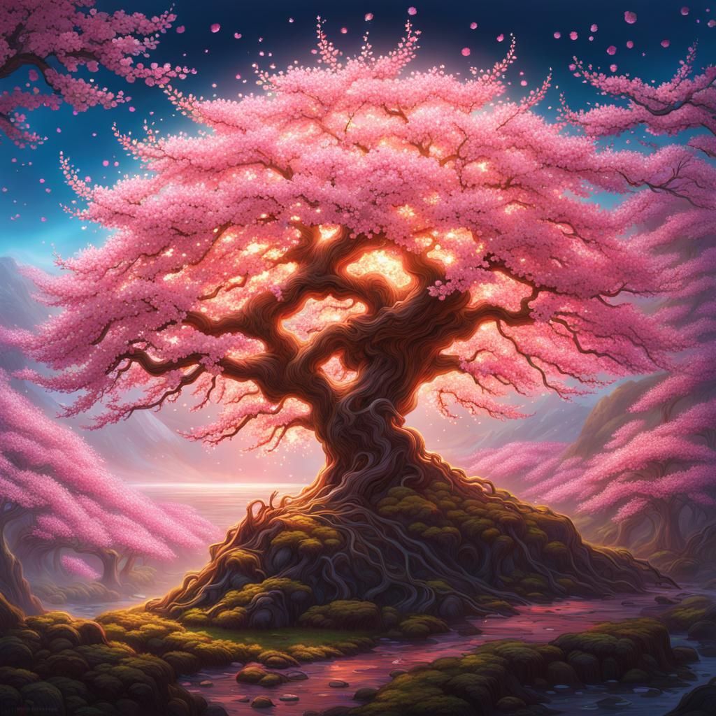 Cherry blossom  by @the ace