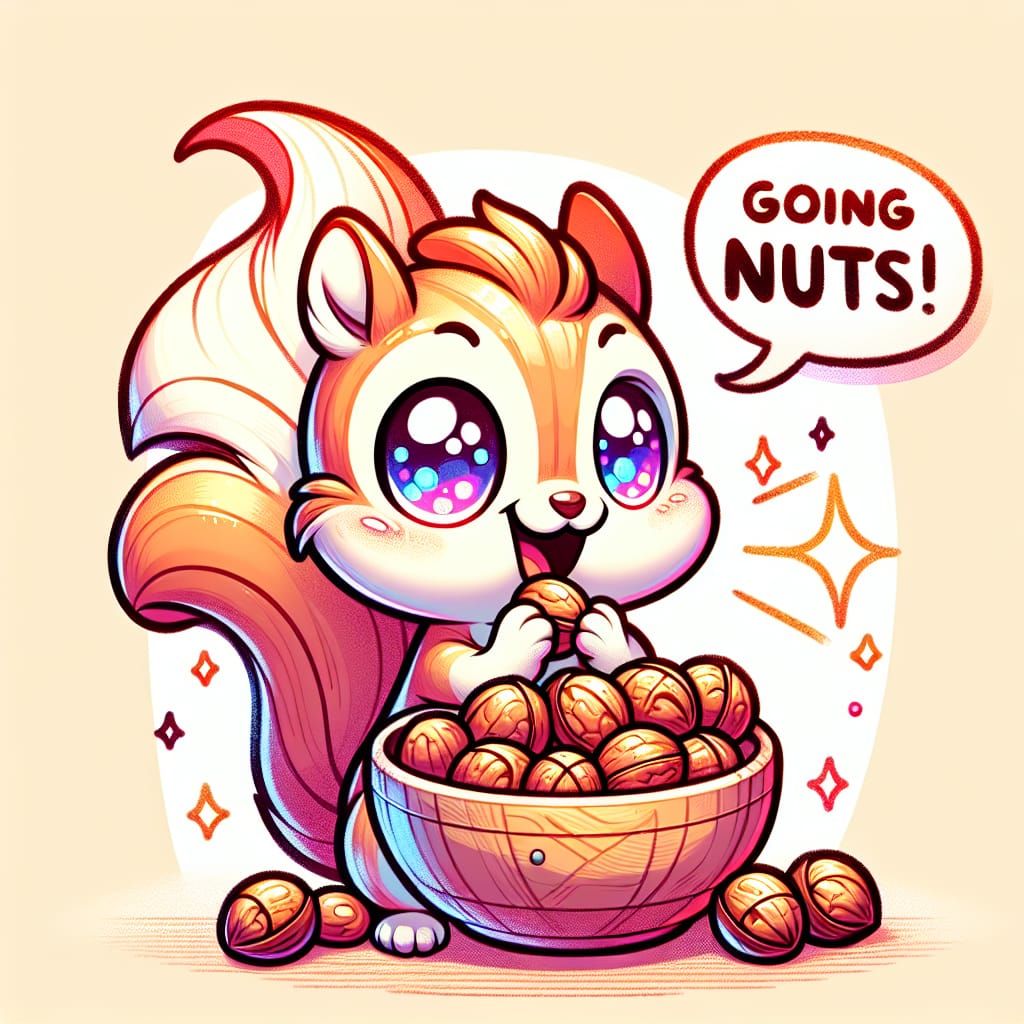 Going nuts! - AI Generated Artwork - NightCafe Creator