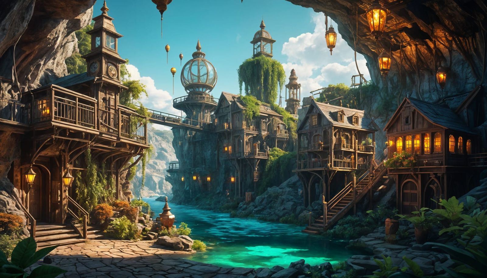 Costal Town  by @Doctor-Mortem