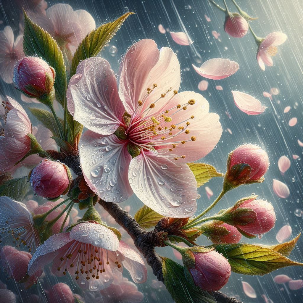Fleur de cerisier  by @RoseVincent