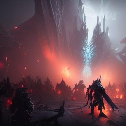 King's fall raid D2 AI Generated Artwork NightCafe Creator