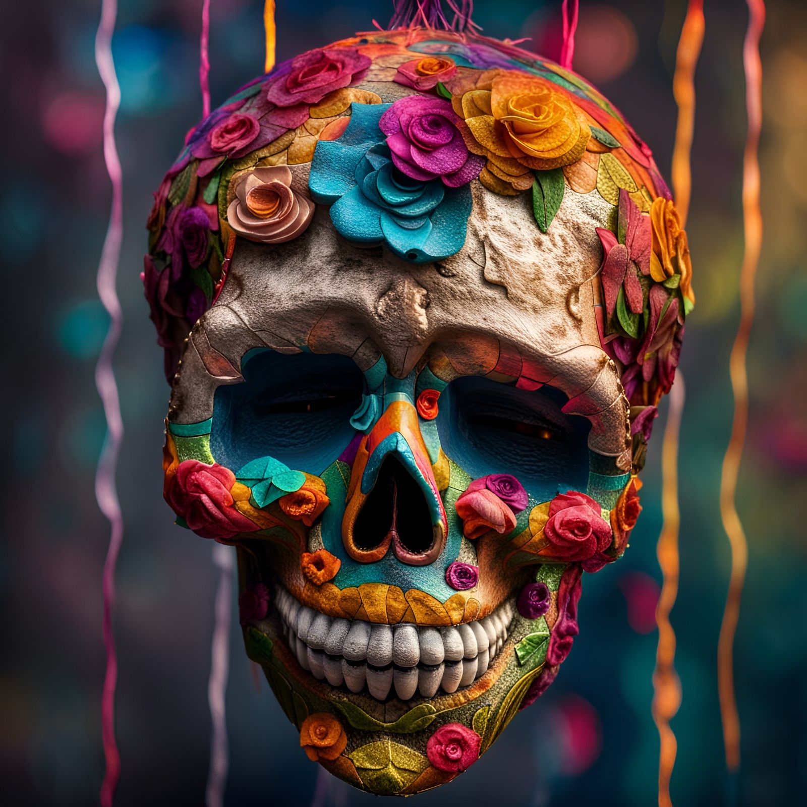 Mexican day of the dead  (Upscaled)