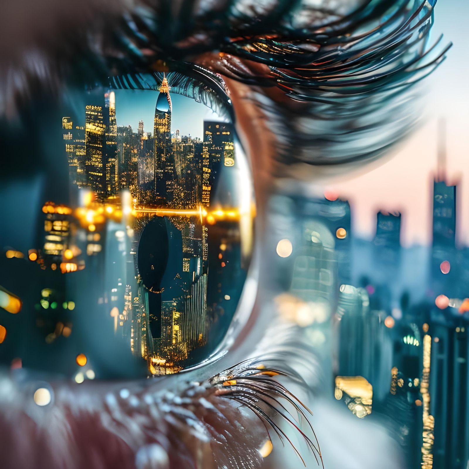 Surreal cityscape  by @morr5750