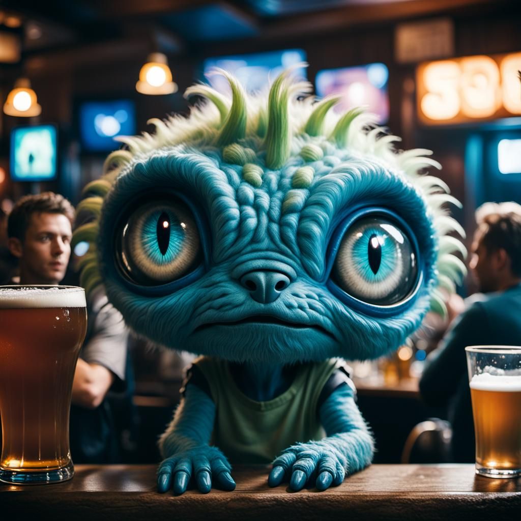 I've travelled a thousand light years for this beer.
