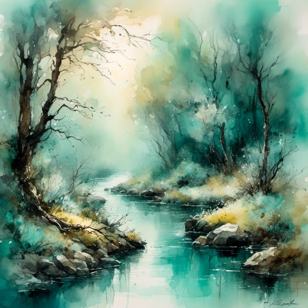 Watercolor Landscape 29