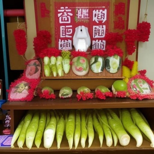 Radish shrine