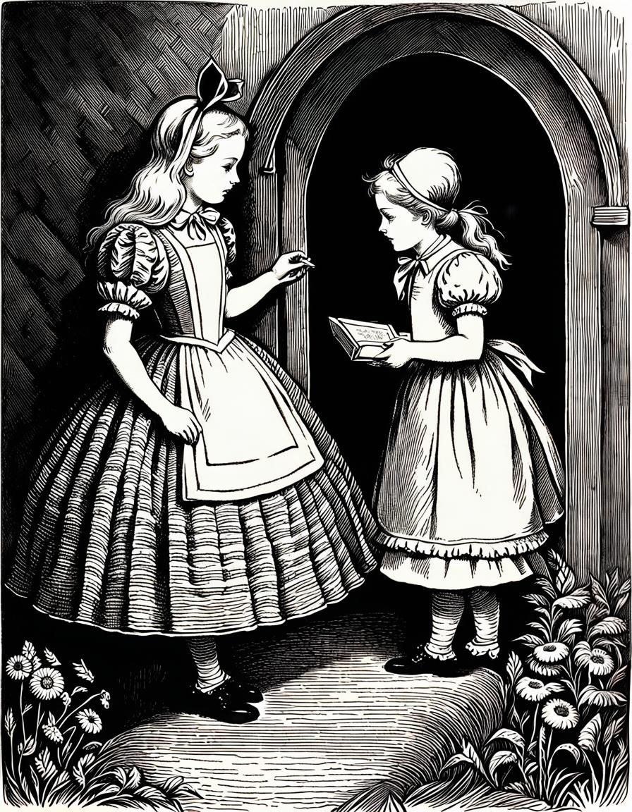 "But then, said Alice, if the world has absolutely no meanin...