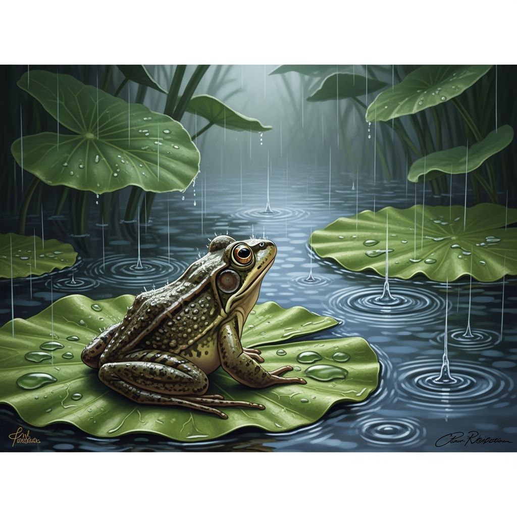 Watching the rainfall  by @Morgwn