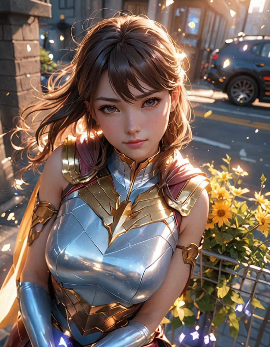 Superhero girl