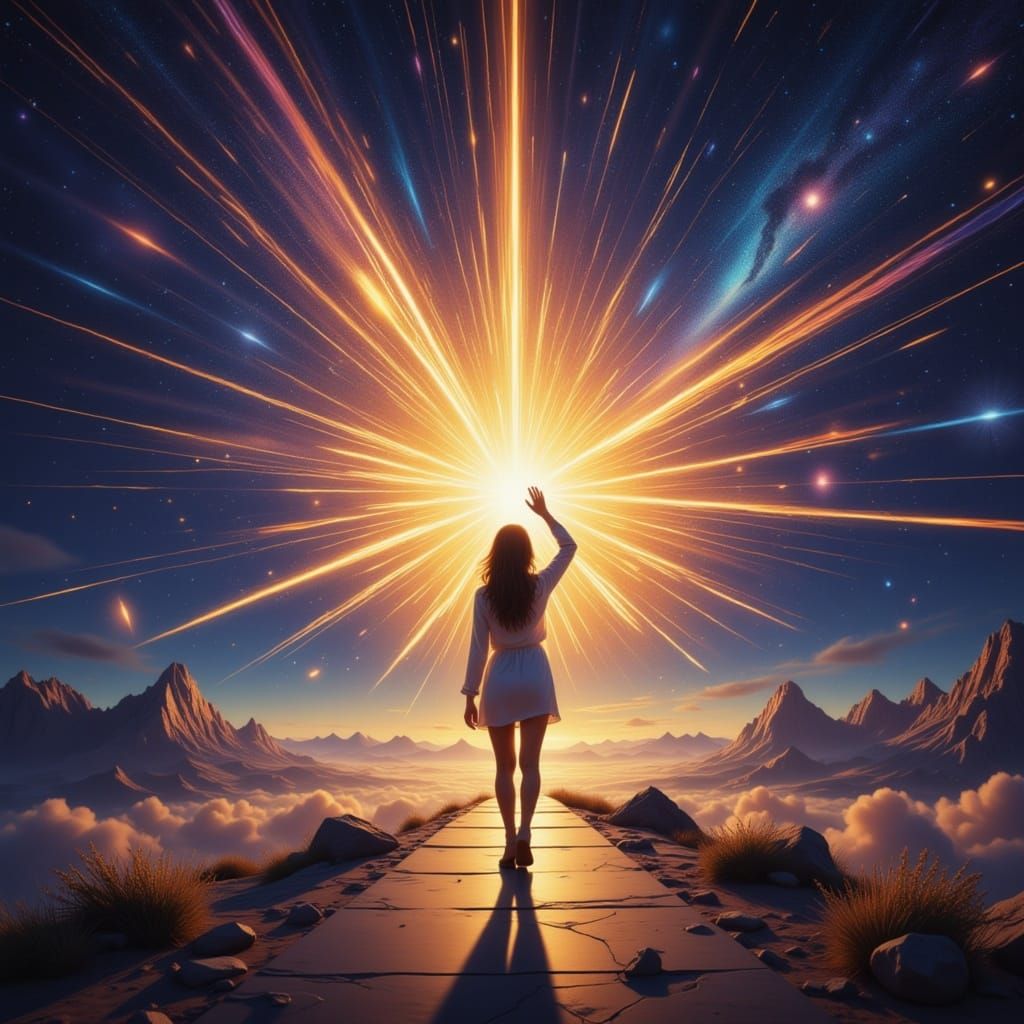 Cosmic portal to the Bethany with starlight energy abounding <lora:Kora Tril:1.0> 