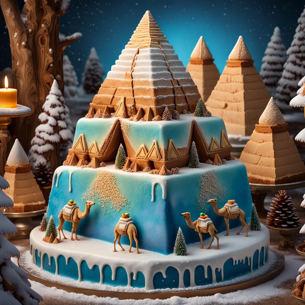 The Egyptian Holiday Cake.