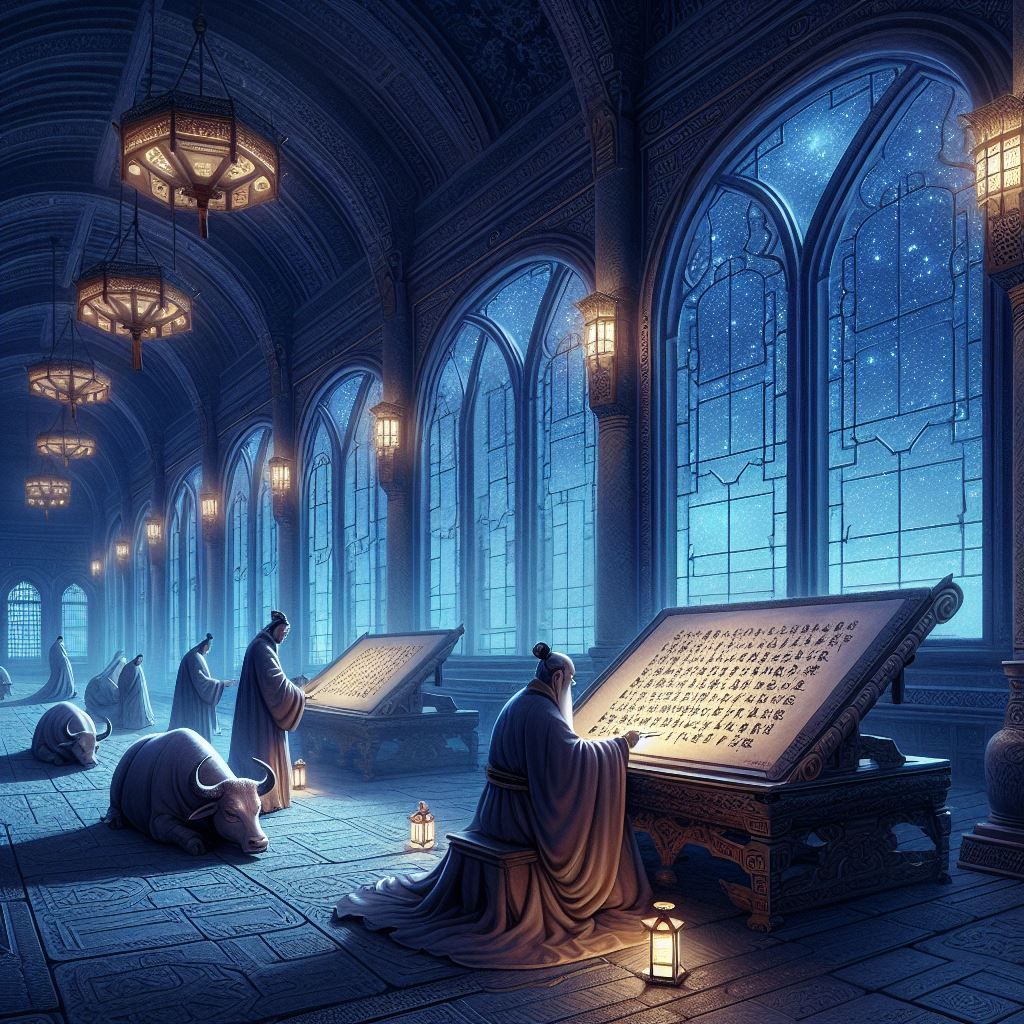 Ancient scriptorium, Shang Dynasty