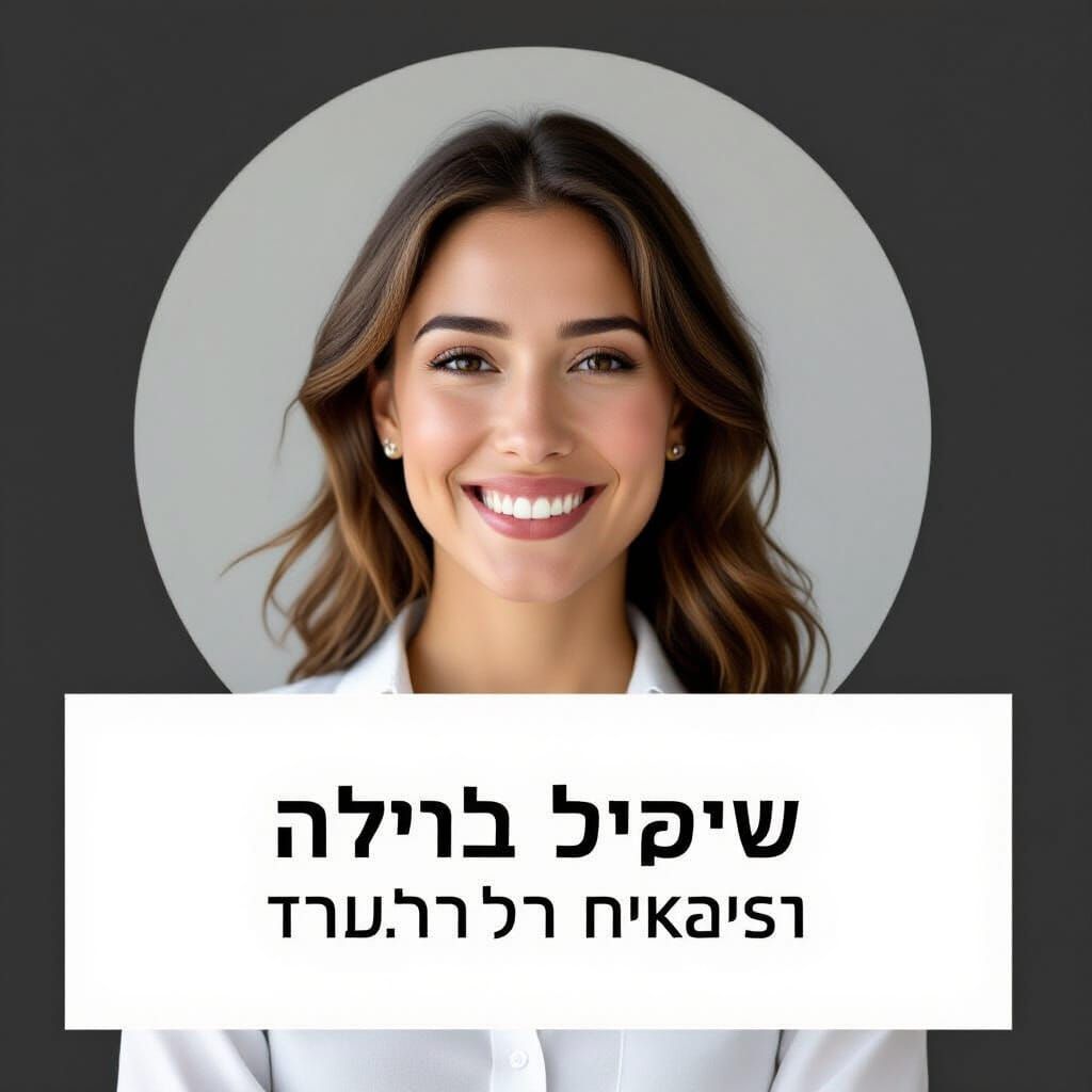 Abstract Hebrew Alphabet Art