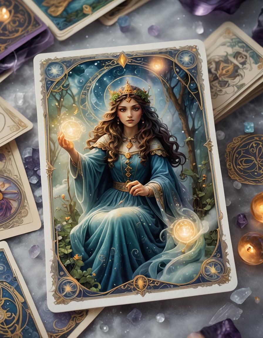 Tarot card.  by @undefined