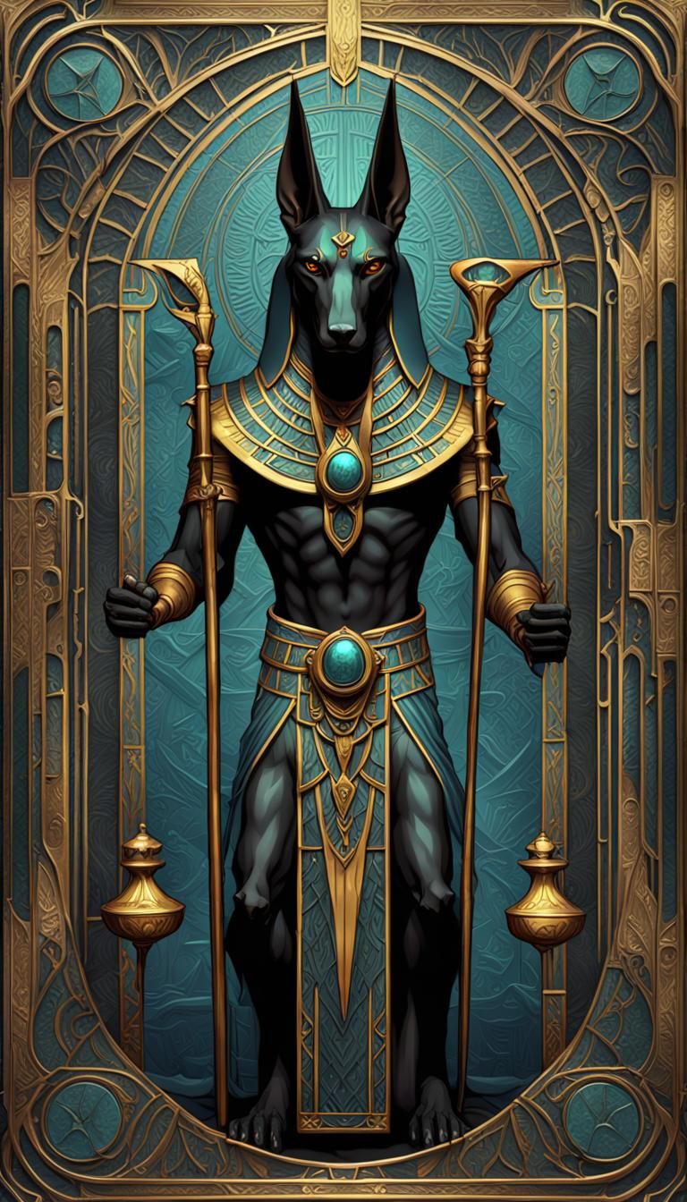 Anubis - AI Generated Artwork - NightCafe Creator