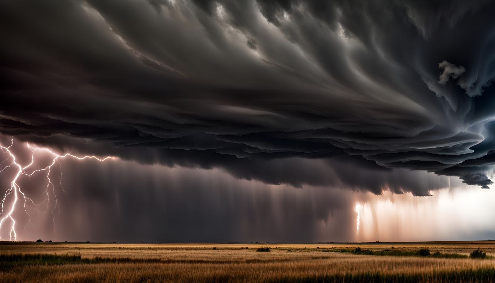 Rainstorm On the great Plains